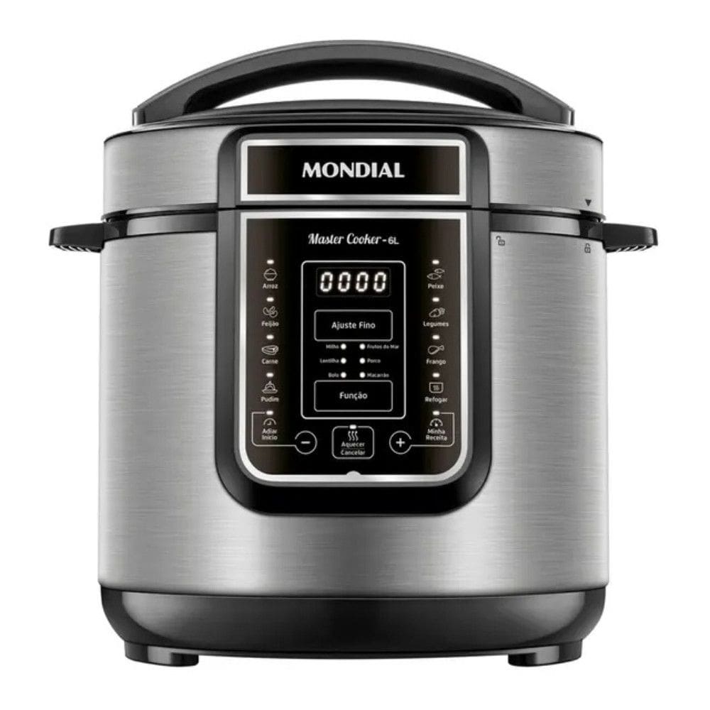 Panela de Pressao Mondial Digital 6L 1000W PE60