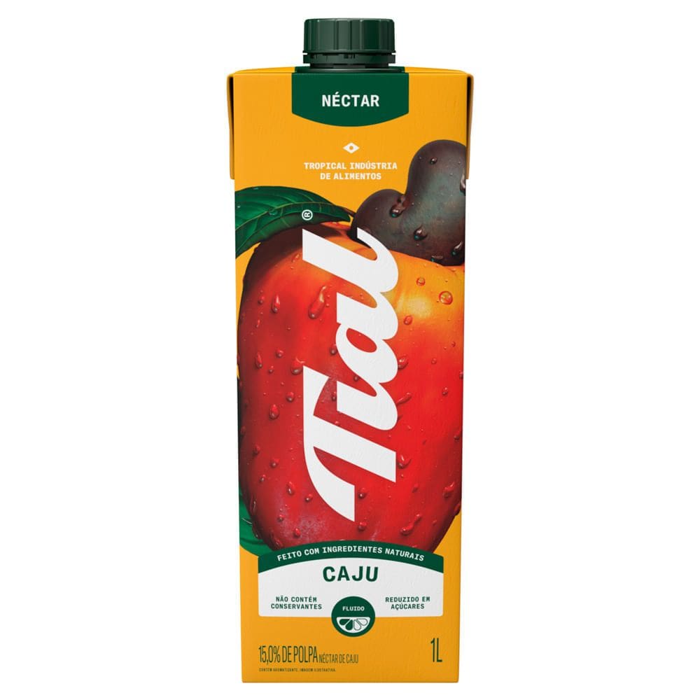 Suco Tial Néctar Sabor Caju 1 Litro