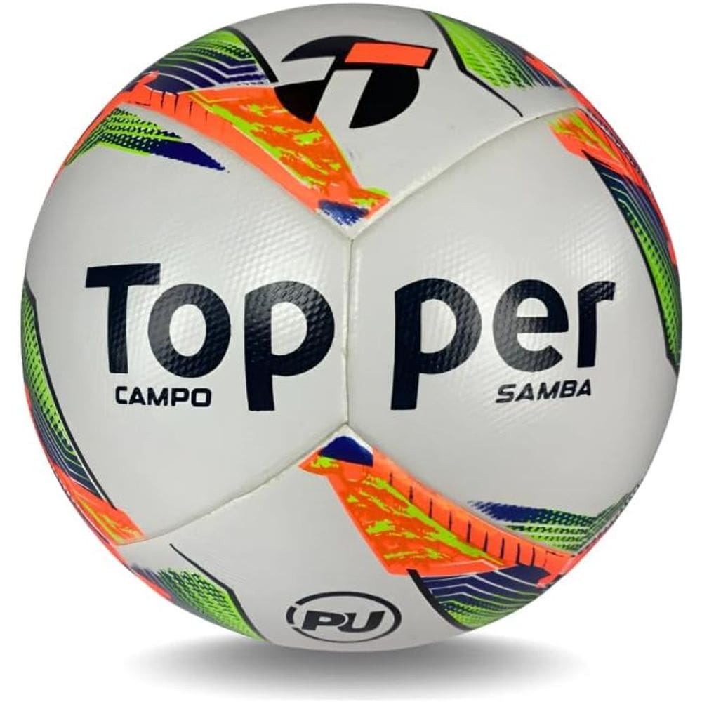 Bola Campo Topper Samba R1 Futebol Oficial