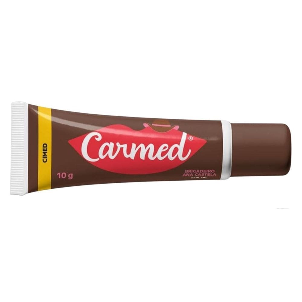 Kit 2 Carmed Hidratante Labial Diário Brigadeiro Ana Castela