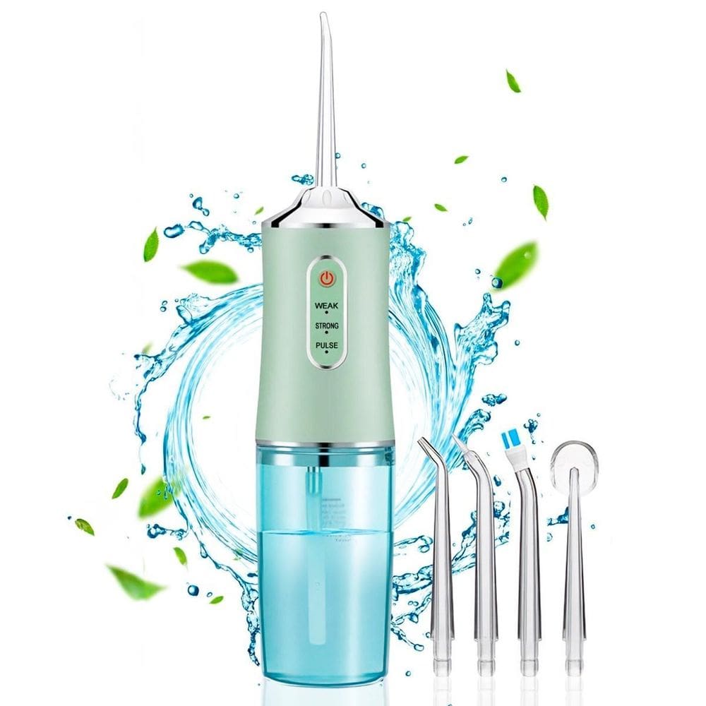 Lavador Bucal Portátil Bivolt Para Limpeza De Prótese