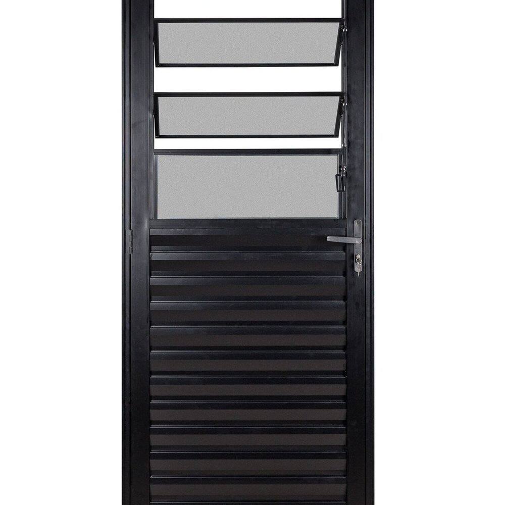 Porta Basculante Esquerda Vidro Mini Boreal 210x90cm Ecosul Esquadrisul