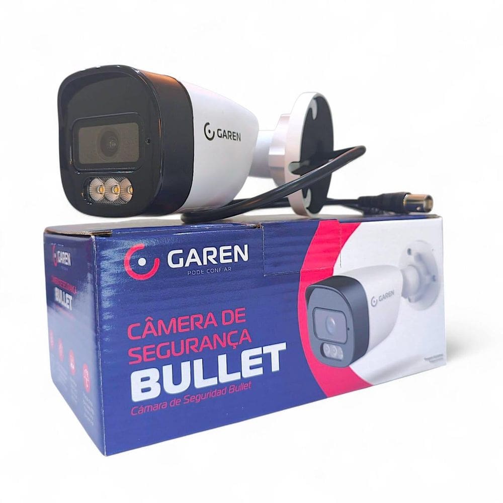Câmera De Segurança Bullet Full Hd Infravermelho 2.8mm 2mp