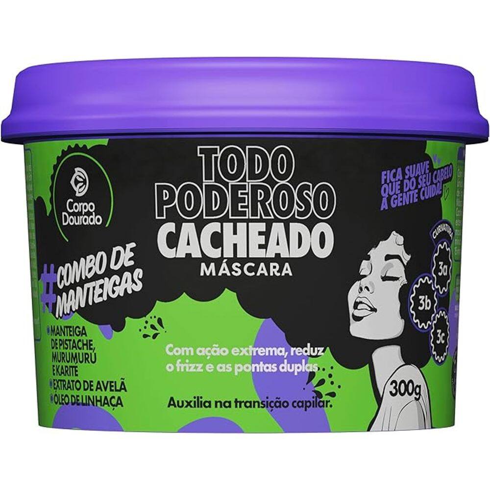 Corpo Dourado Condicionador Todo Poderoso Cacheado 300ml