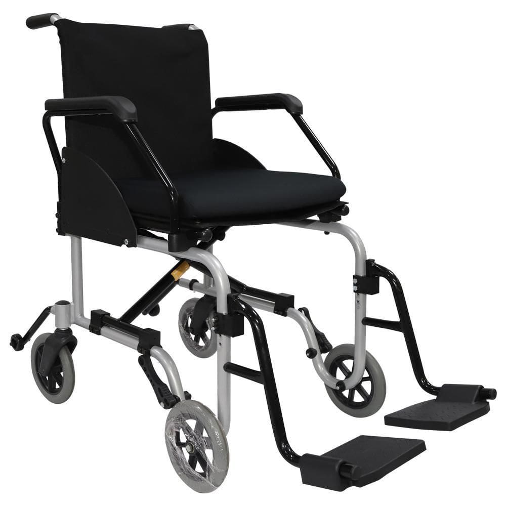 Cadeira De Rodas Taipu Compacta 44X42 Prata Antit. Jaguaribe