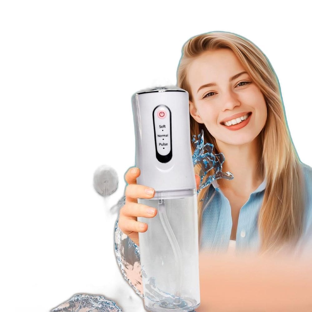 Higienizador Bucal Portátil Recarregável Dentes E Implantes