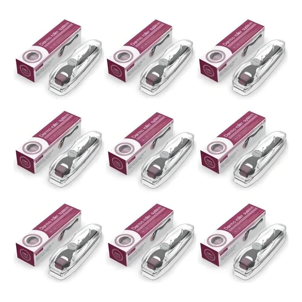 2X 10 Dermaroller 2.0Mm 540 Agulhas Derma Roller System
