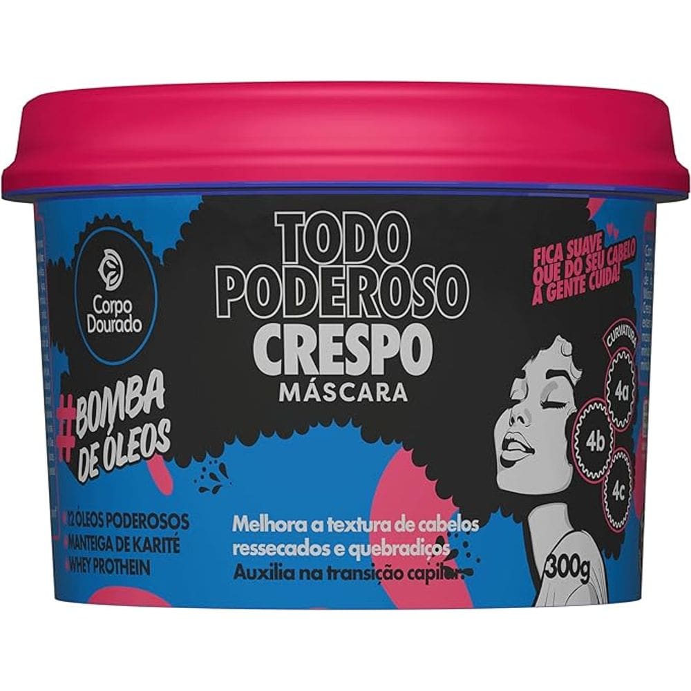 Corpo Dourado Condicionador Todo Poderoso Crespo 300ml