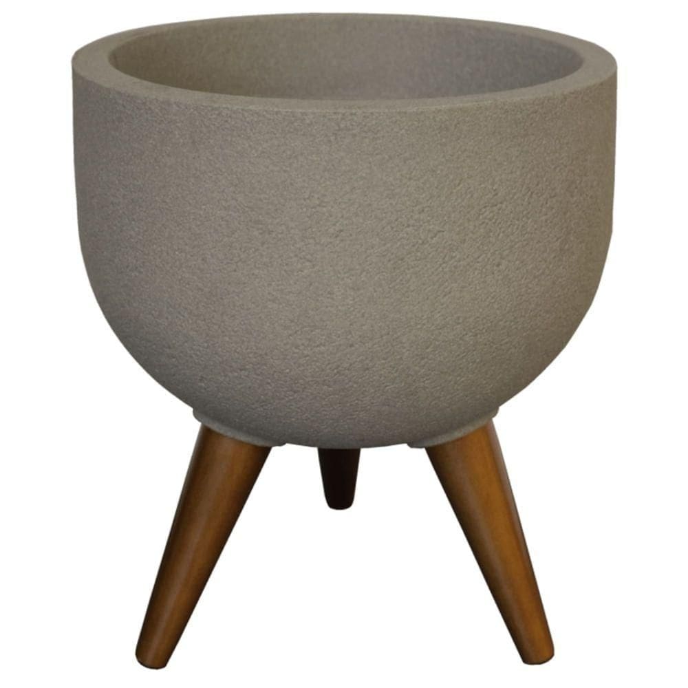 Vaso Redondo Decore Com 33cm Mármore - Jvrdr33 - Japi Vaso Redondo Decore 33 Mármore - Jvrdr33 - Japi