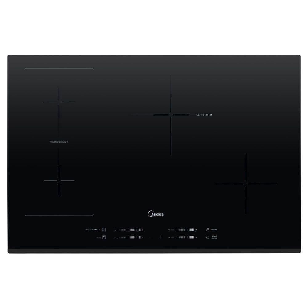 Cooktop 4 Bocas De Indução 77cm Freezone Even Pro Midea CFBX42 - 220V