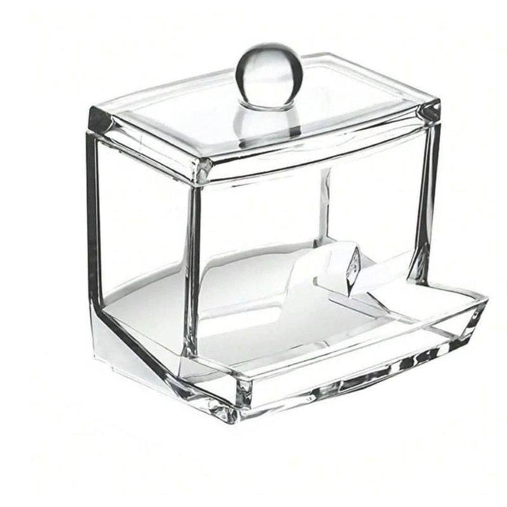 Dispenser Para Hastes De Algodão Com Tampa