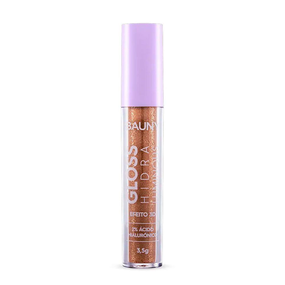 Gloss Labial Bauny Hidra Luminous Cor Choco Glow 3,5g