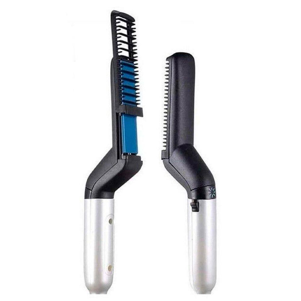 Pente Eletrico Modelador Bivolt Para Barba E Cabelo