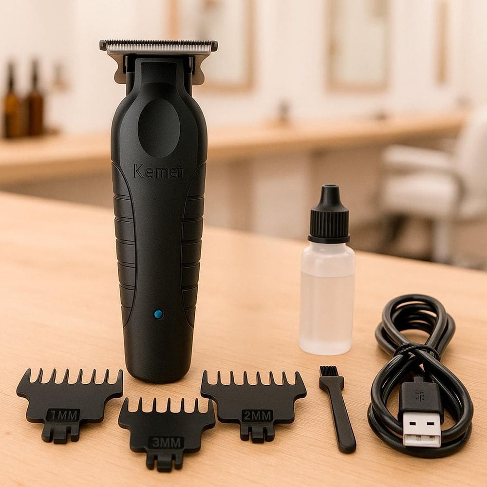 Kemei Para Corte De Cabelo Acabamento Barba