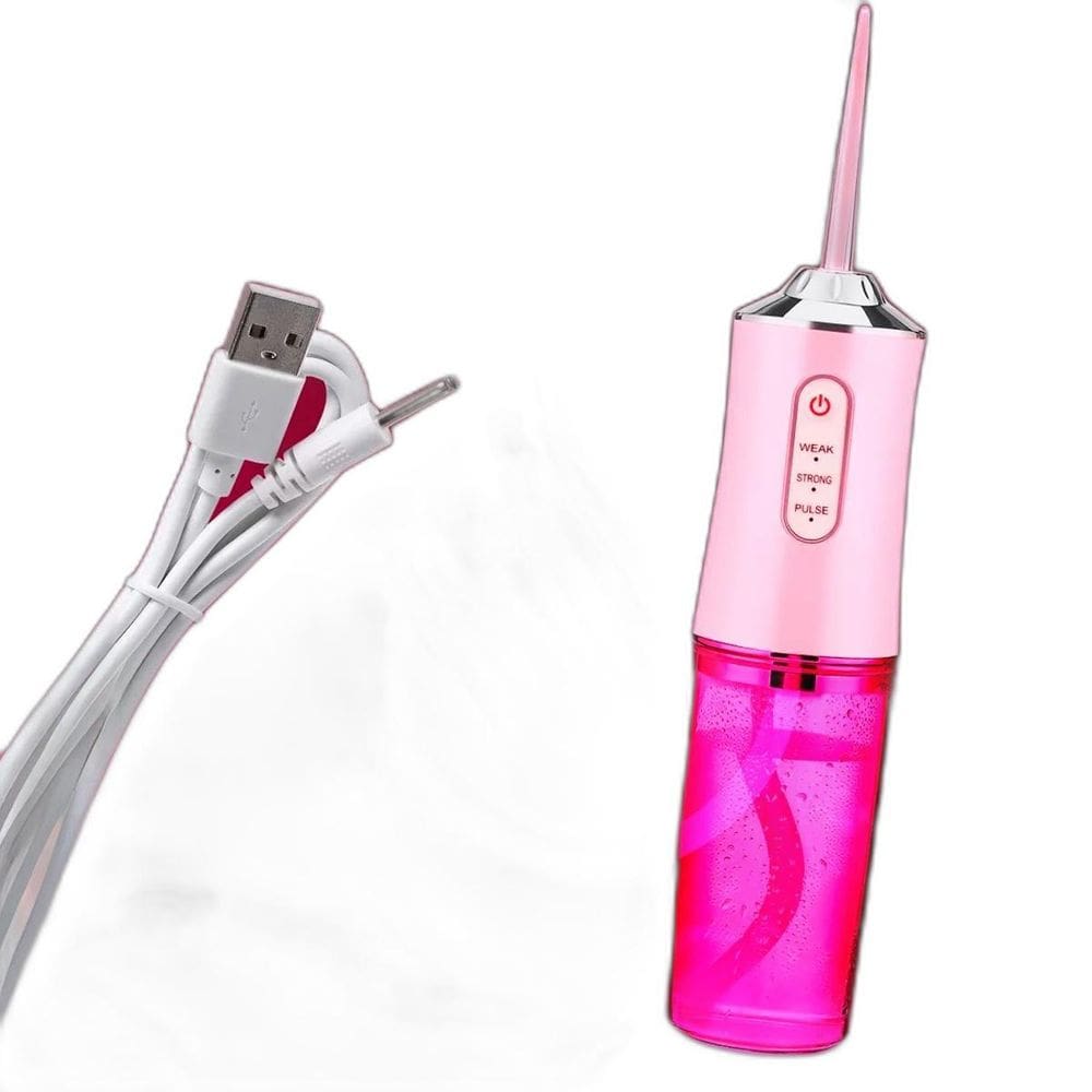 Aparelho Limpeza Bucal Diária Jato Potente Remover Resíduos