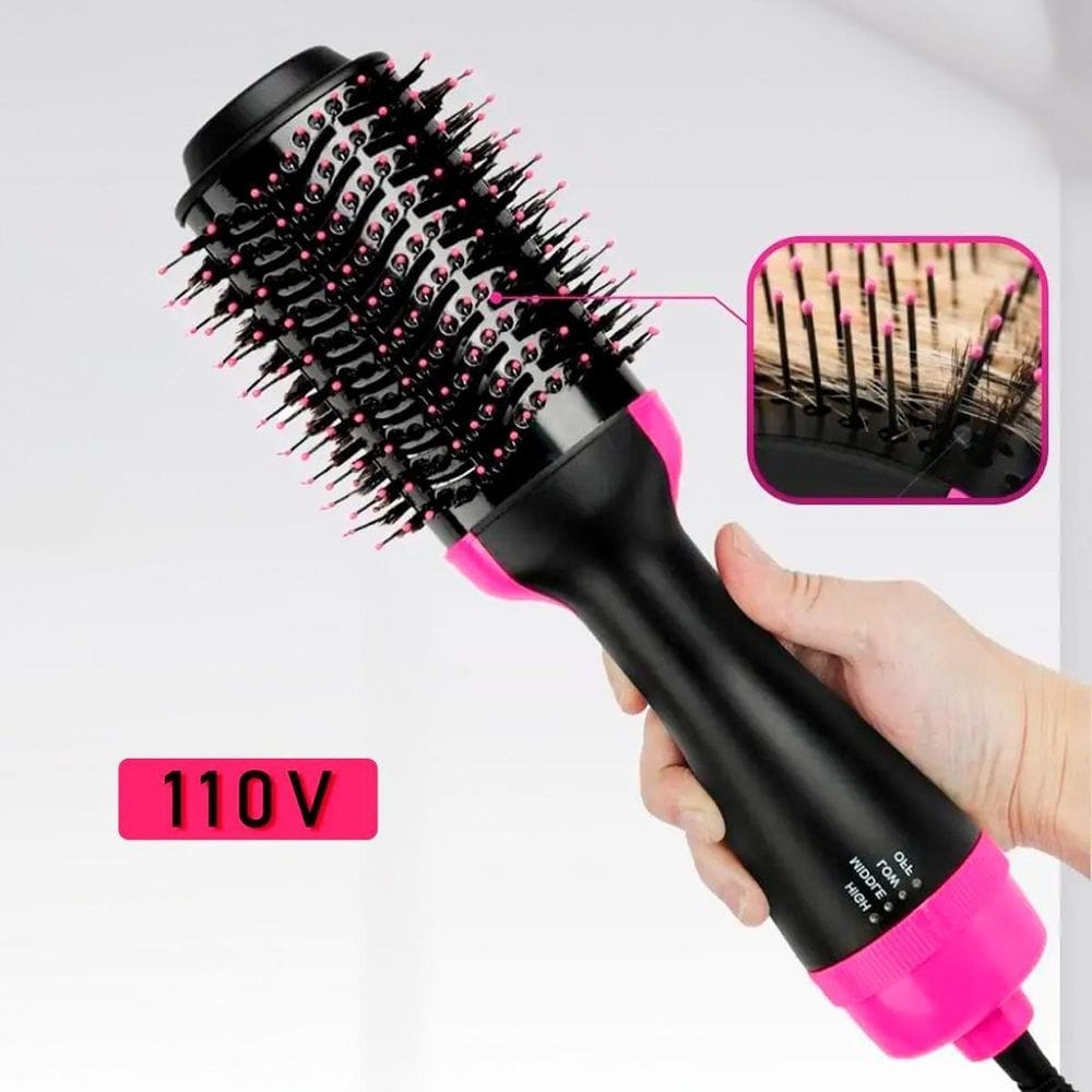 Escova Secadora De Cabelos Elétrica 3 Em 1