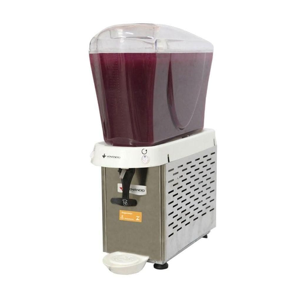 Refresqueira Máquina Suco Suqueira Inox Rv116 1 Tanque 16 LVenâncio 127v 127v