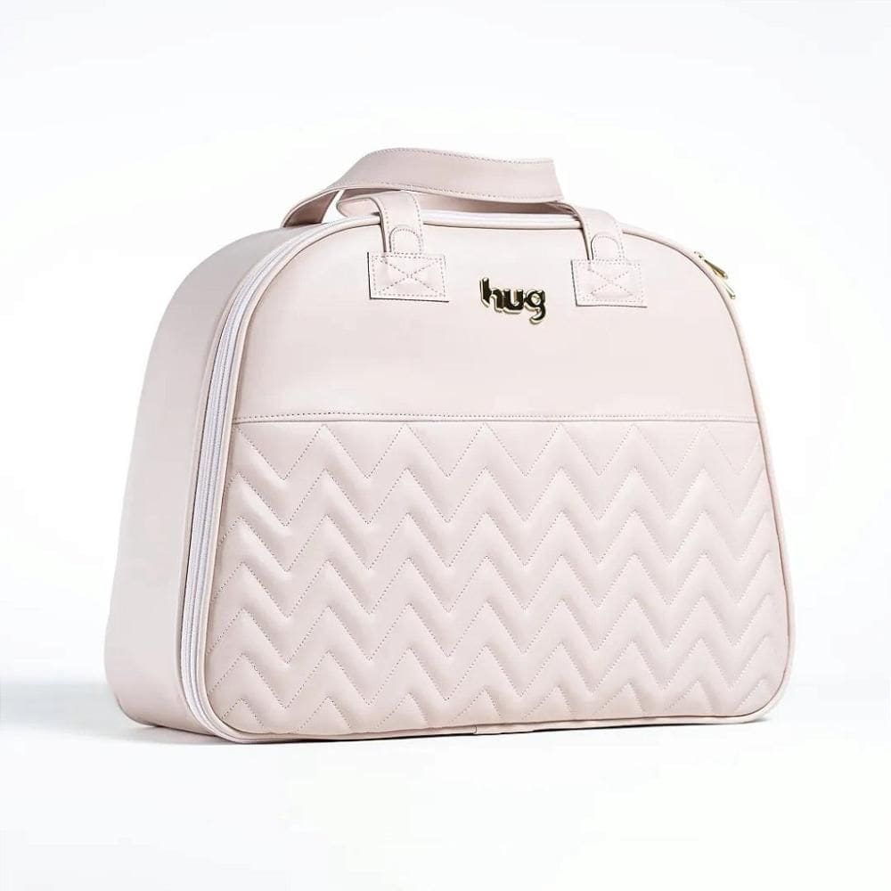 Mala de Maternidade Hug Extra Grande Zig Zag Rosa