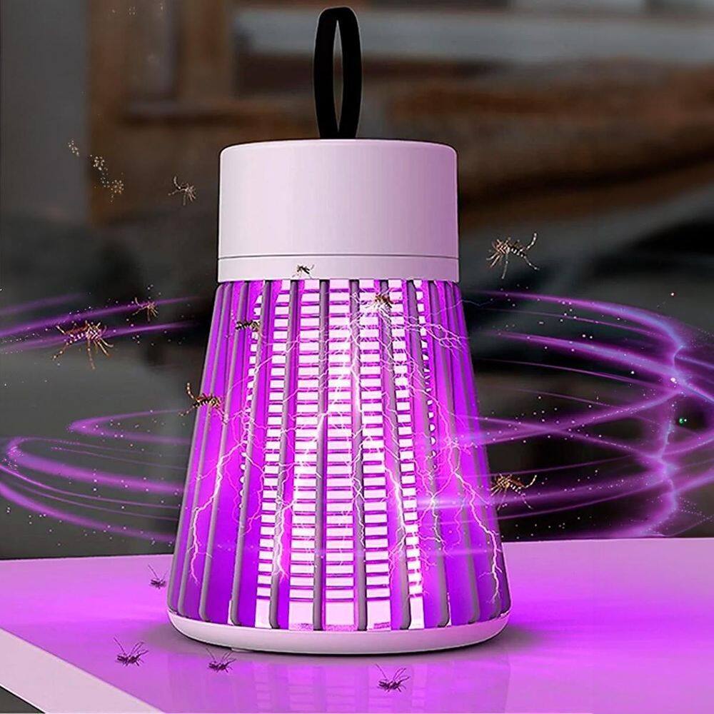 Abajur Armadilha De Mosquito Pernilongo Led Uv Anti Insetos