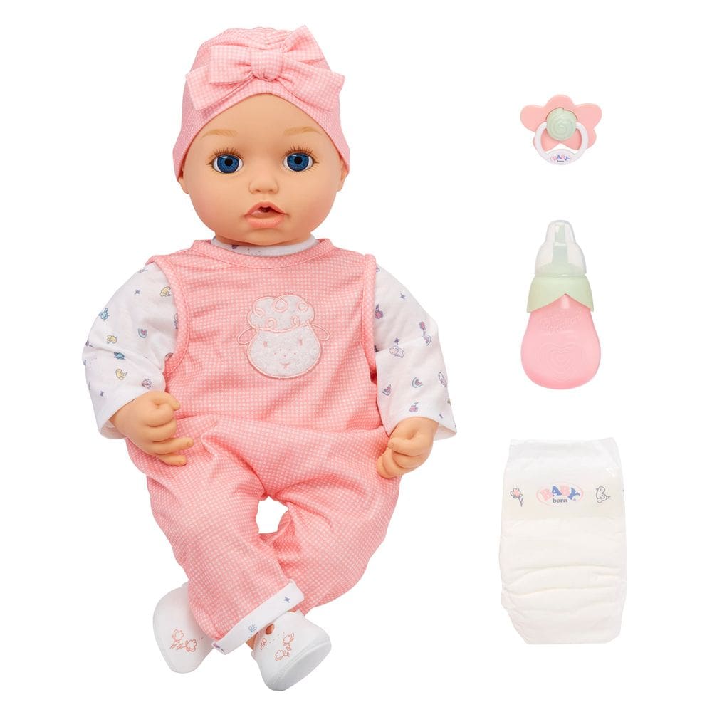 Boneca Baby Born My Real Baby Annabell Blue Eyes 43cm