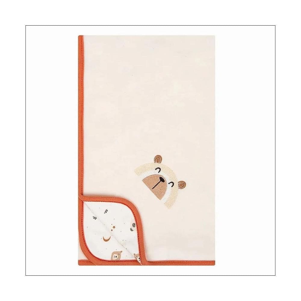 Manta De Soft Hug Minimalista Terracota