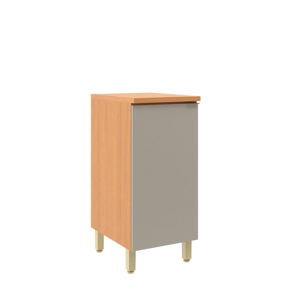 Balcão para Cozinha 1 Porta 40cm Karine Ii Angelin/Nude