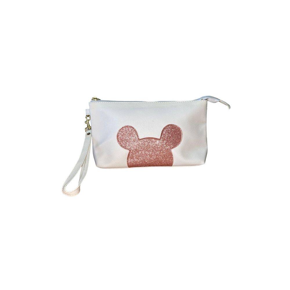 Necessaire Organizadora Mickey Mouse Abc Bags - Branco