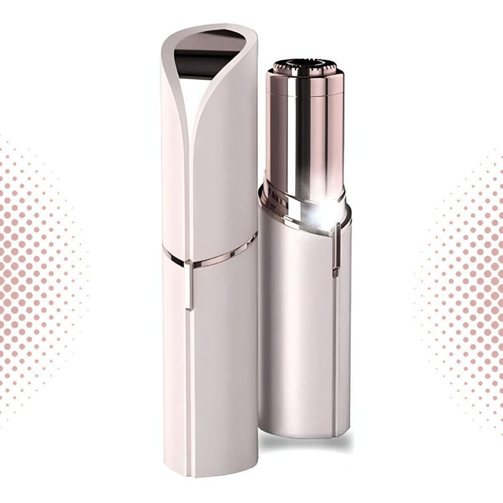 Depilador Facial Indolor Branco Para Sobrancelhas