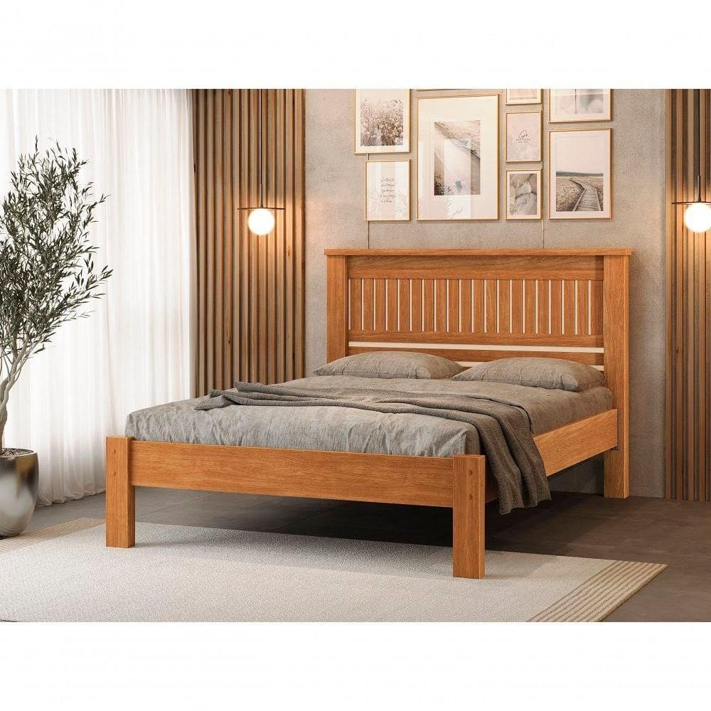 Cama De Casal Robusta Mônaco Estrado Resistente Camas Fenix