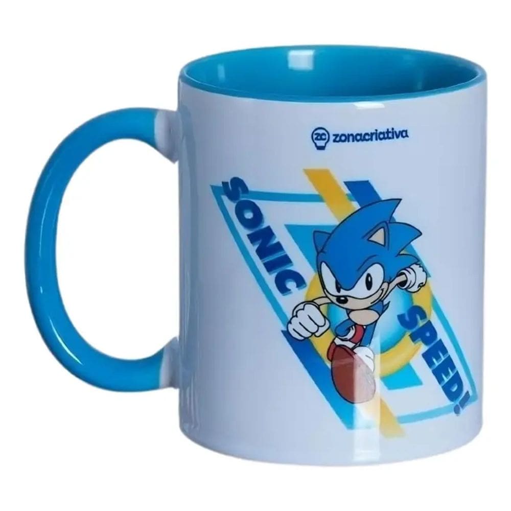 Caneca Pop 350Ml Sonic Hedgehog