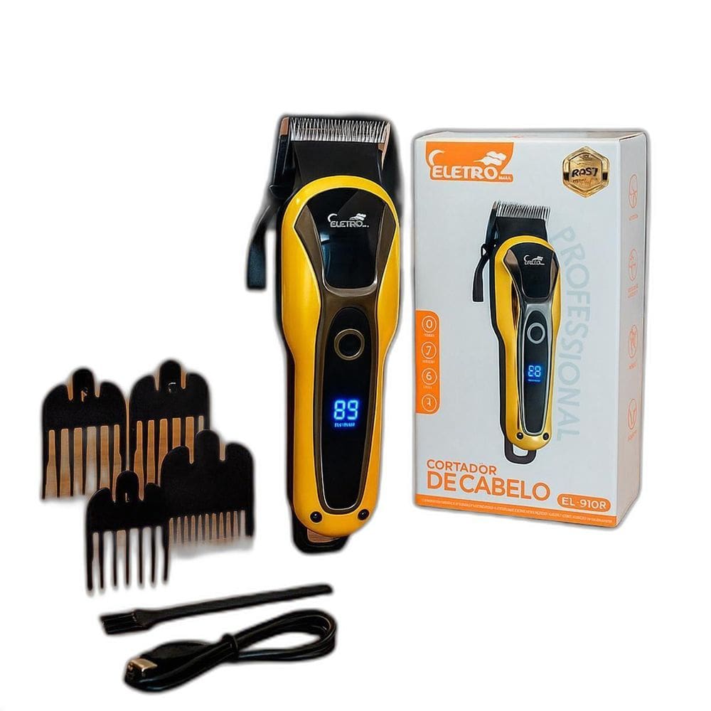 Cortador Para Cabelo Profundo Potente E Silencioso