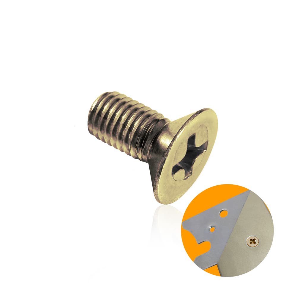 Parafuso Esquadreta Ch Phs M4x8mm Bicromatizado Cx 500