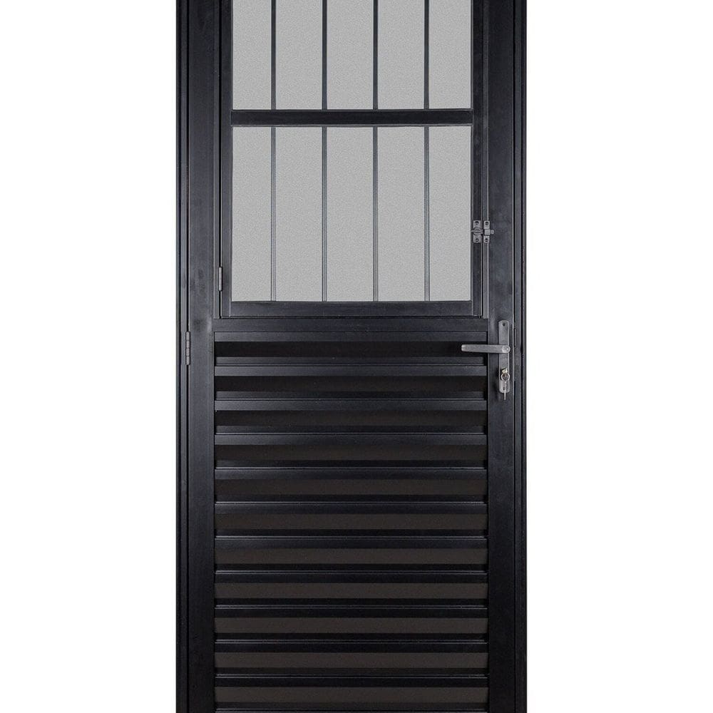 Porta Postigo Direita Vidro Mini Boreal 210x90cm Ecosul Esquadrisul