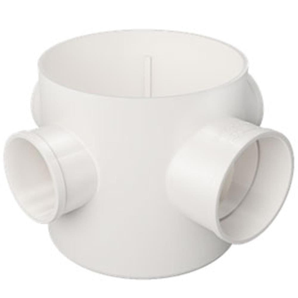 Corpo Caixa Sifonada 100x100x50 - 11581151 - Fortlev Corpo Caixa Sifonada 100x100x50