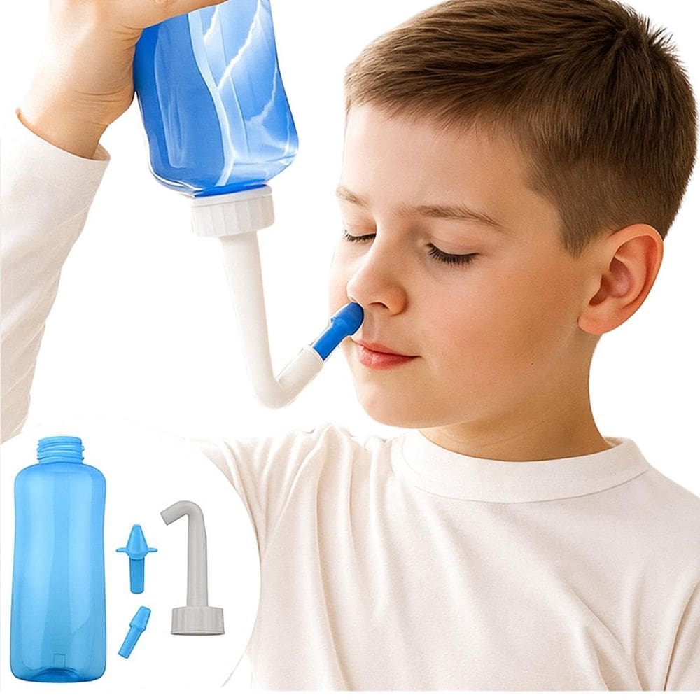 Equipamento Nasal De Alta Qualidade Para Lavagem Diária