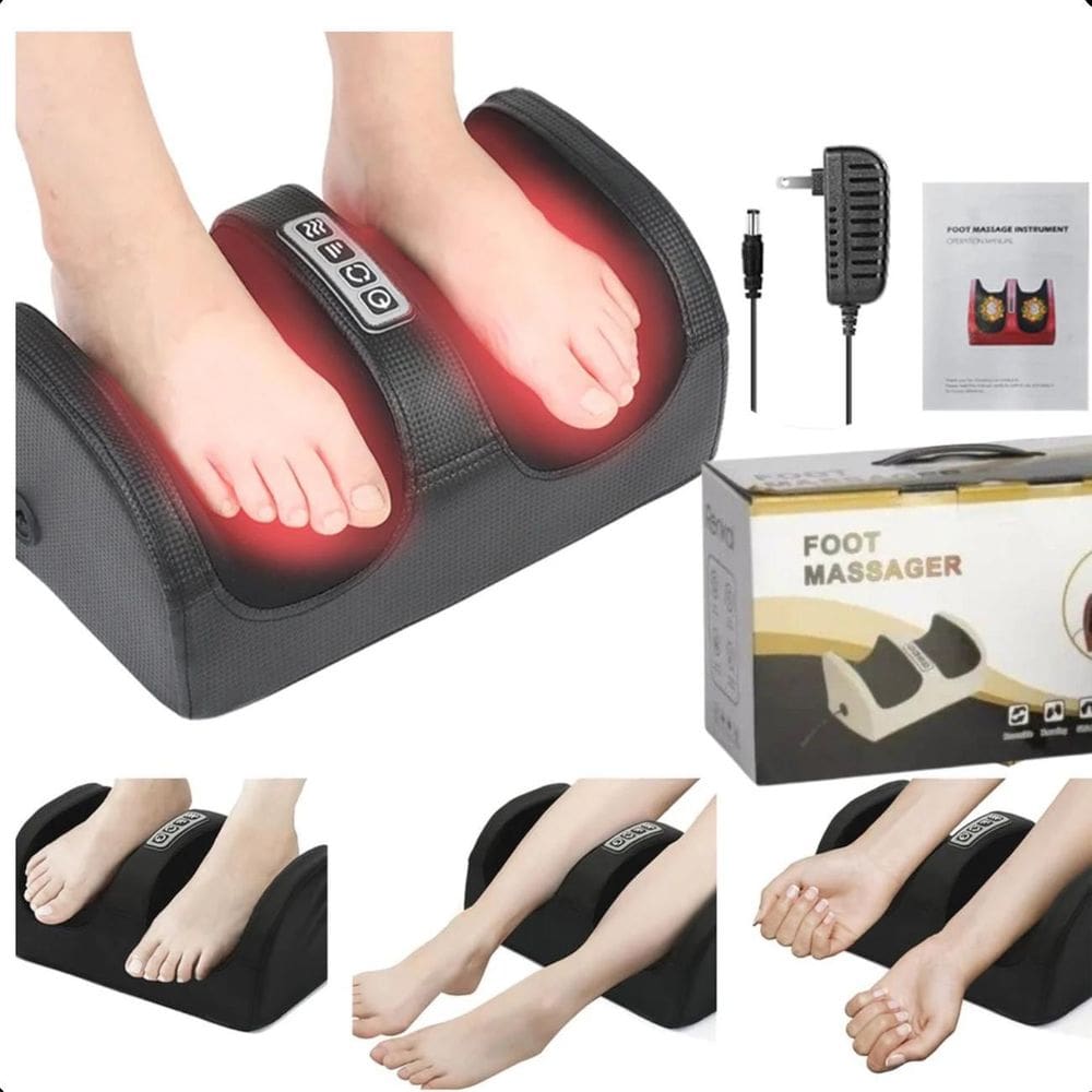 Shiatsu De Pés Massageador Aquecido E Bivolt