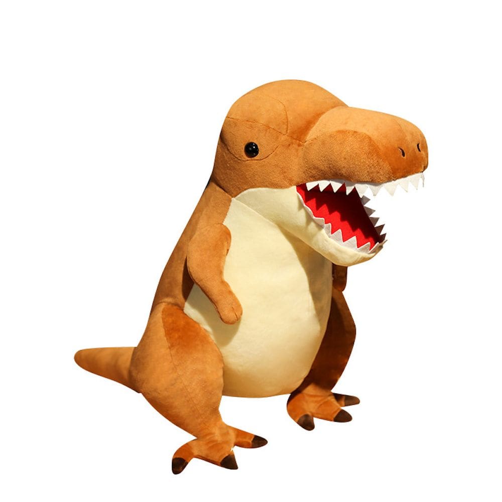Brinquedo de pelúcia Cartoon Tyrannosaurus 80cm em algodão e pelúcia