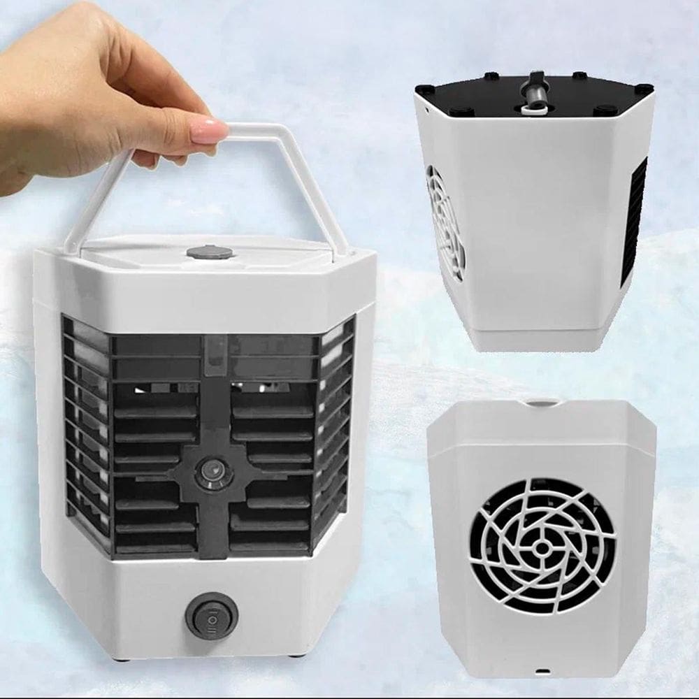 Ar Condicionado Mini Usb Portátil Com Ventilador Qualidade