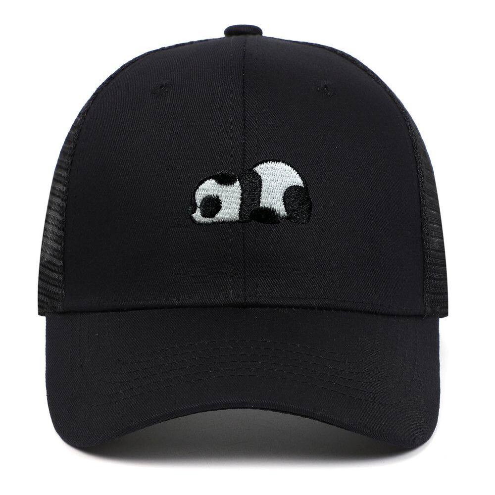 Boné de beisebol Pandas Anime para crianças ajustável 56-58cm