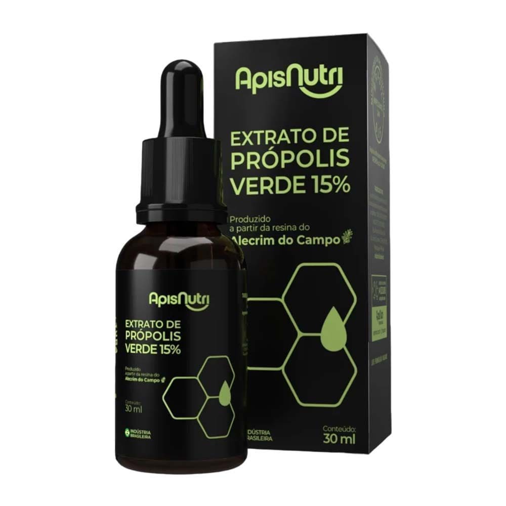 Extrato de Própolis Verde 15% ApisNutri 30ml