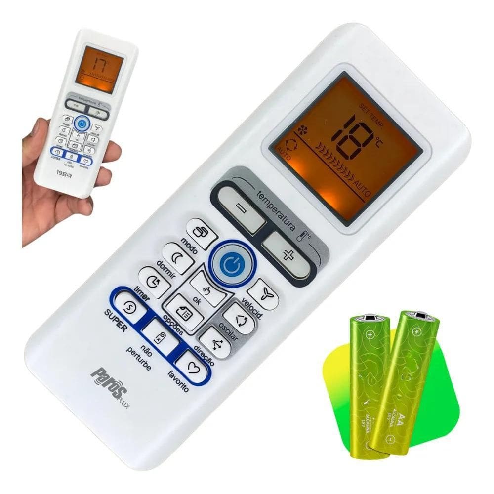 2X Controle Remoto Para Ar Condicionado Springer Midea