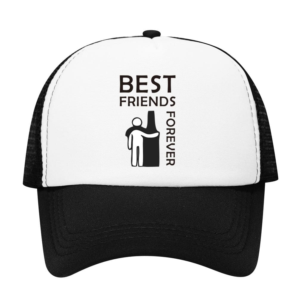 Boné de beisebol Best Friends Forever Anime para crianças 56-58cm