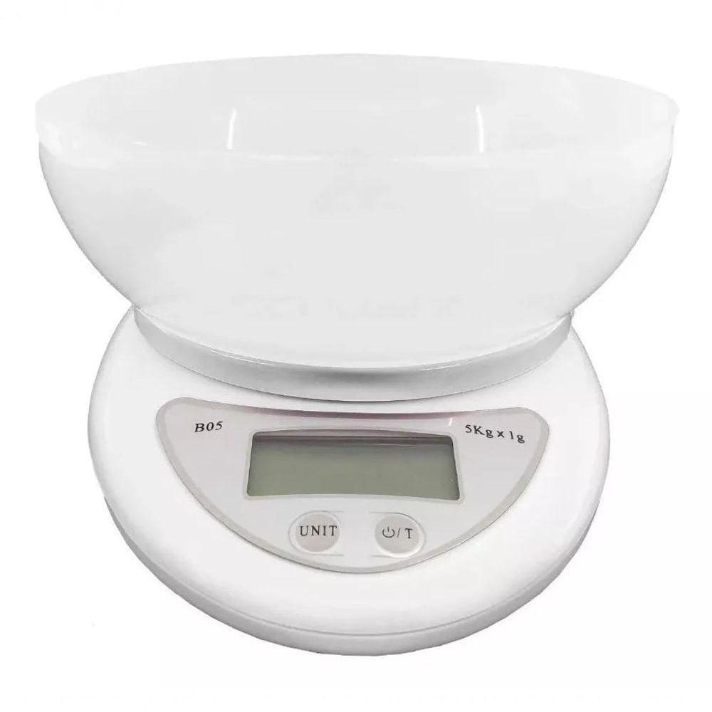 Balanca Digital Cozinha Precisao 5kg Tara Bacia Vasilha Alim