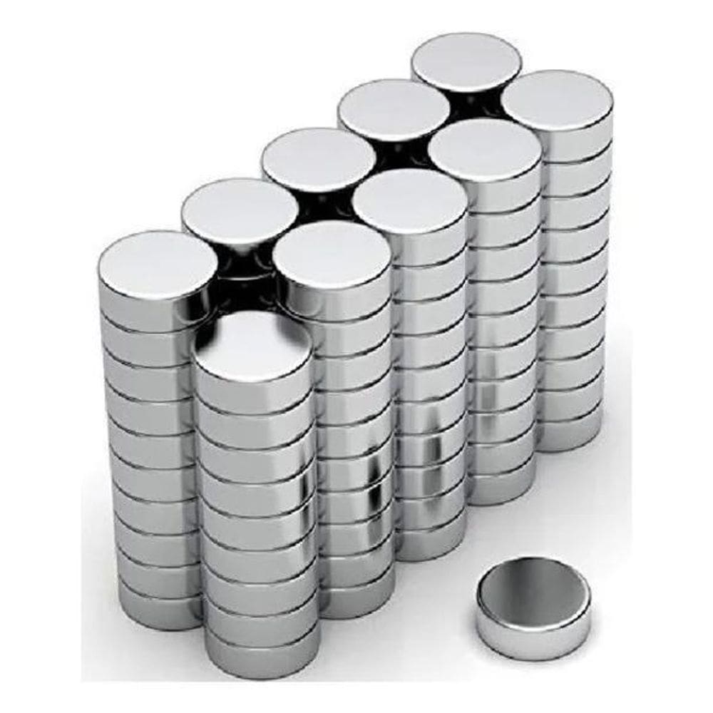 2X Polo Magnetico Ima Neodímio Super Imas Disco 6X2 Mm Supor