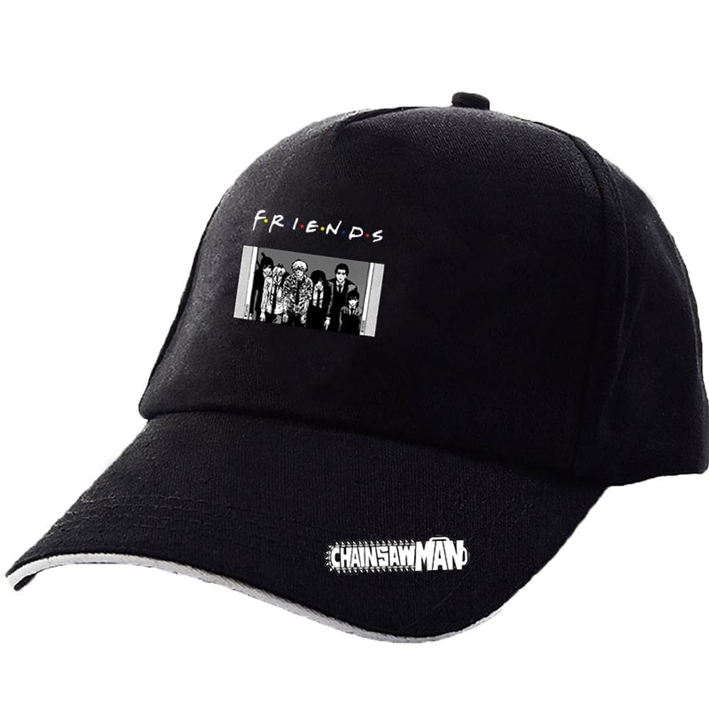 Boné de beisebol Mans Anime Motosserras ajustáveis 56-58cm