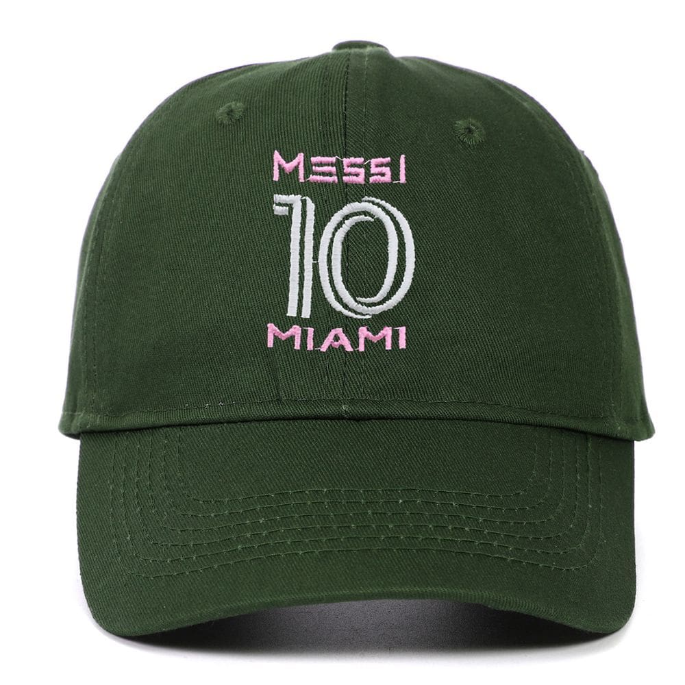Boné de beisebol Messis 10 Miami Anime Snapback Hat de algodão