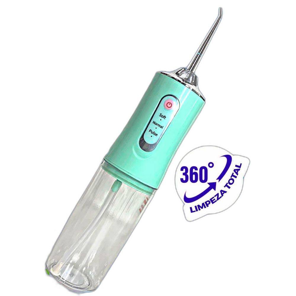 Lavador Bucal Portátil Bivolt Para Limpeza De Prótese