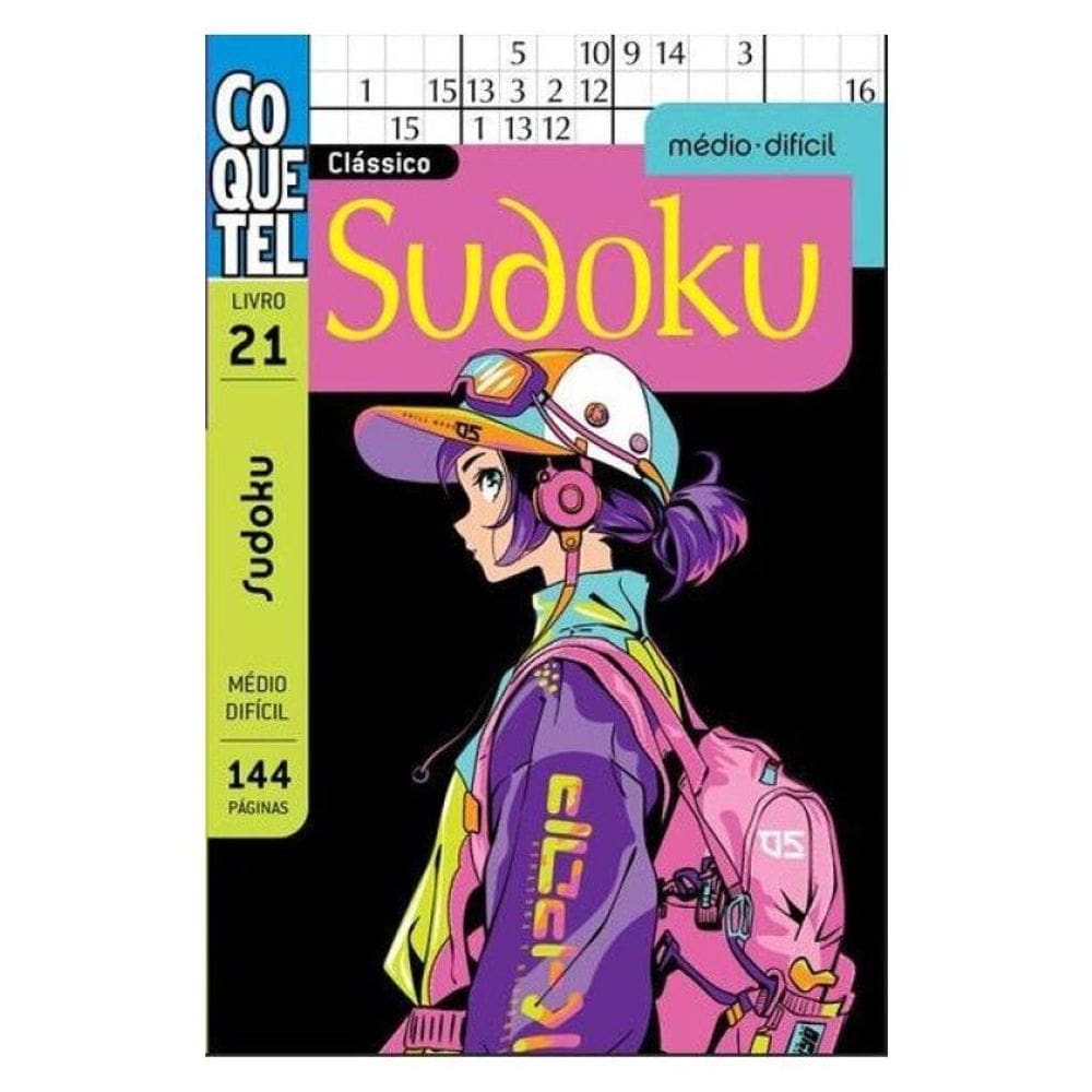 Livro Coquetel Sudoku 21