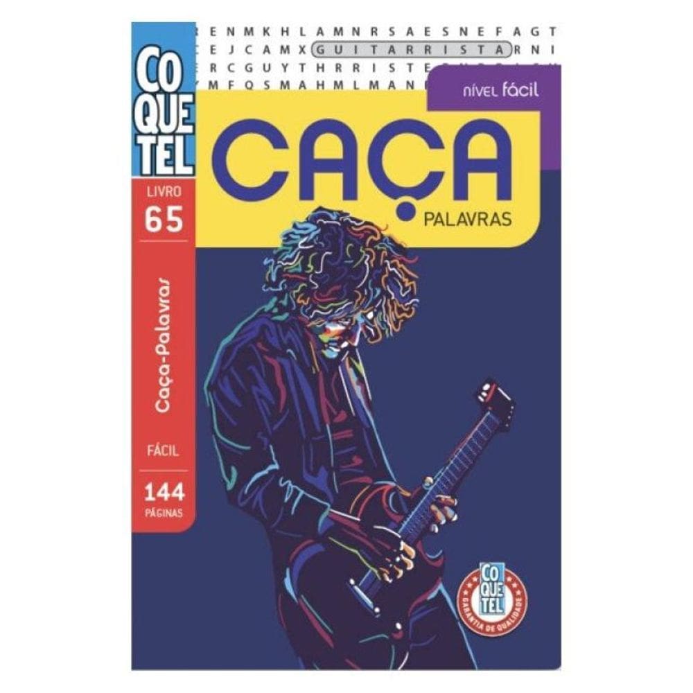Livro Coquetel Caça-Palavras 65