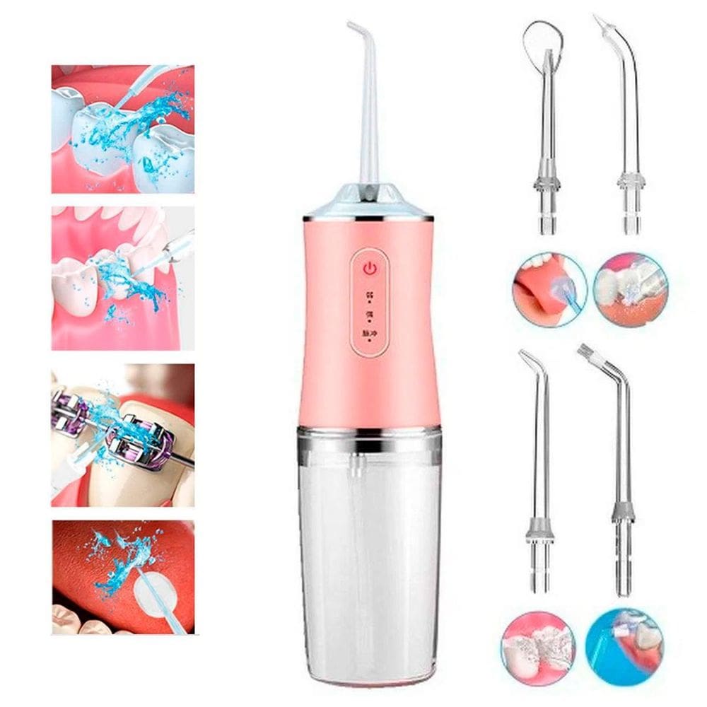 Higienizador Bucal Portátil Recarregável Dentes E Implantes